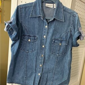 Fashion Bug Blue Denim Shirt